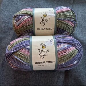 2 Yarn Bee Urban Chic Hydrangea Hoopla
